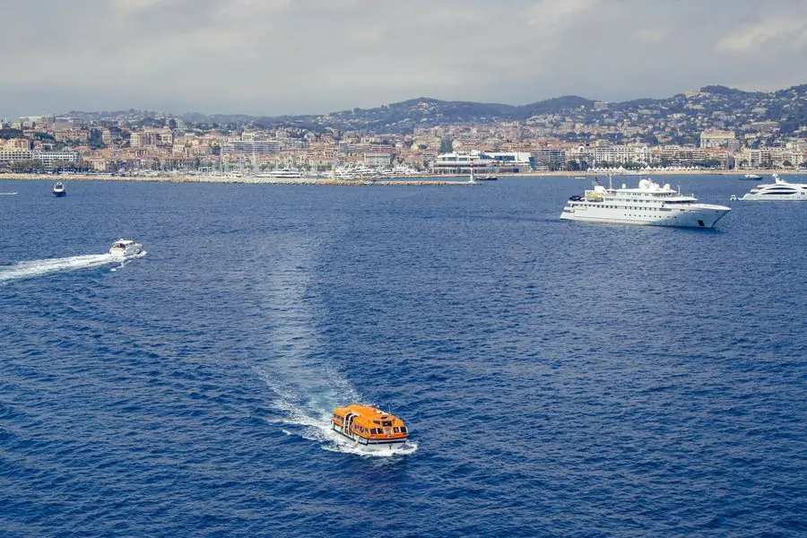 Cannes et les îles de Lérins