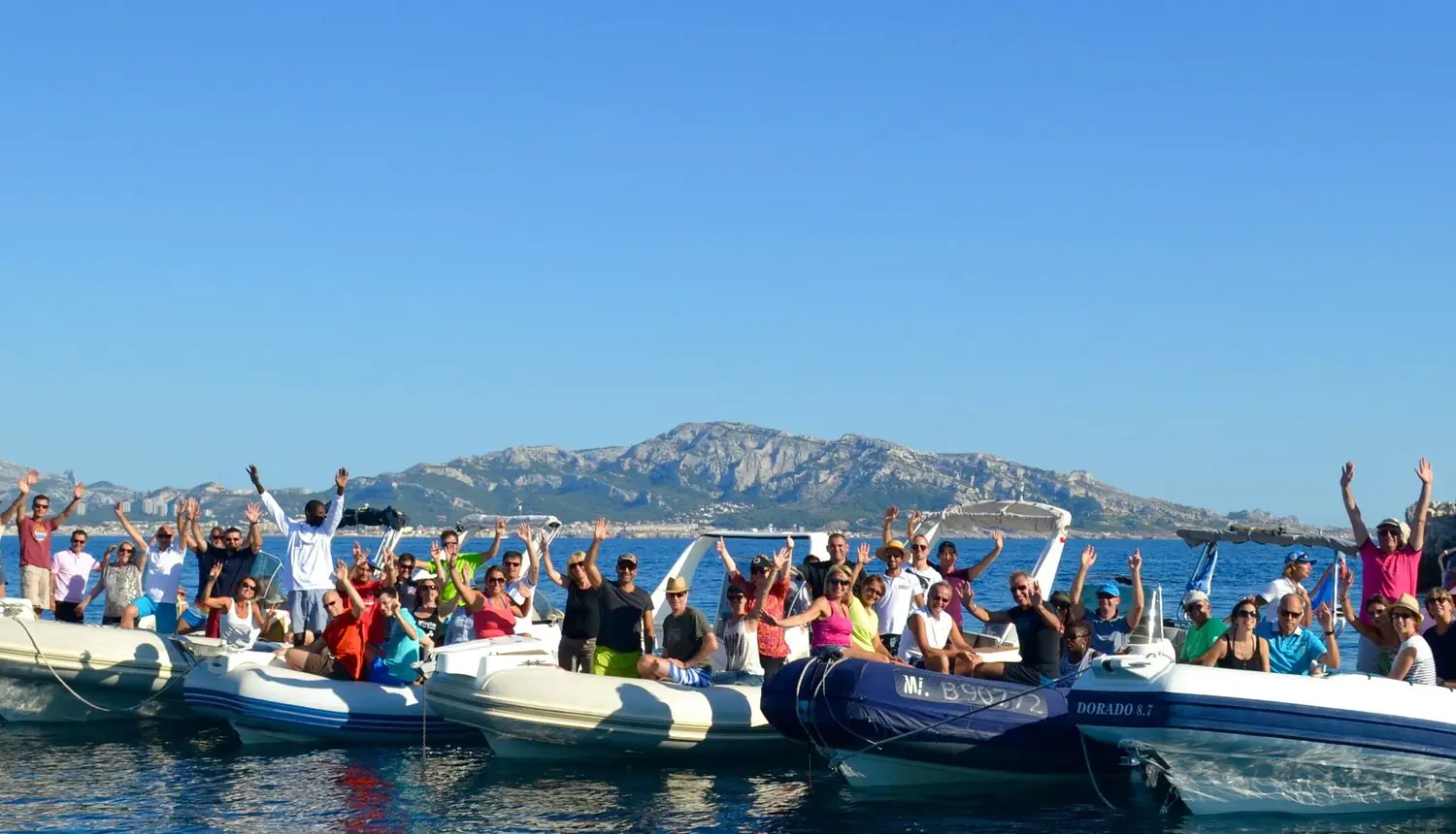 Rallye nautique en semi-rigides