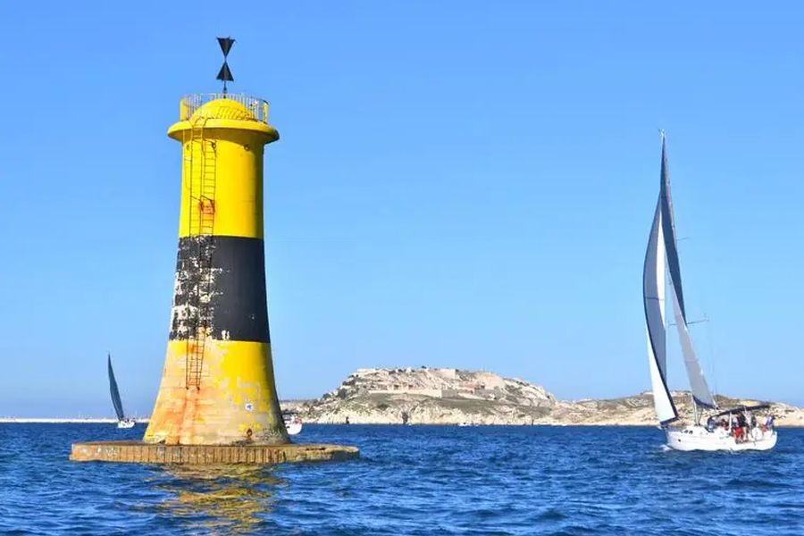 Les îles du Frioul au large de Marseille