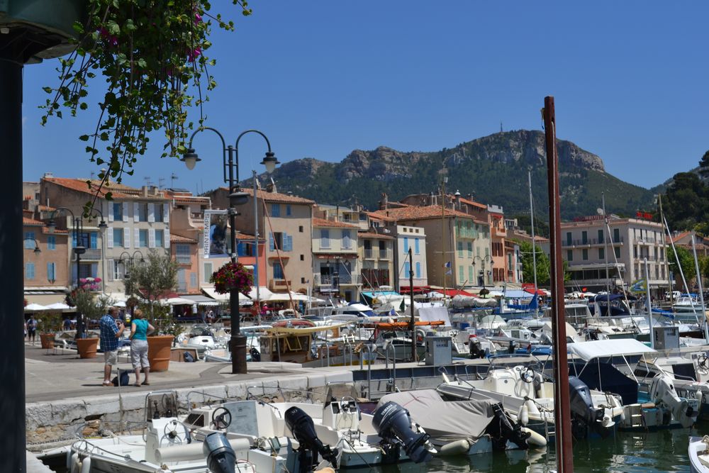 Le port de Cassis et ses bateaux