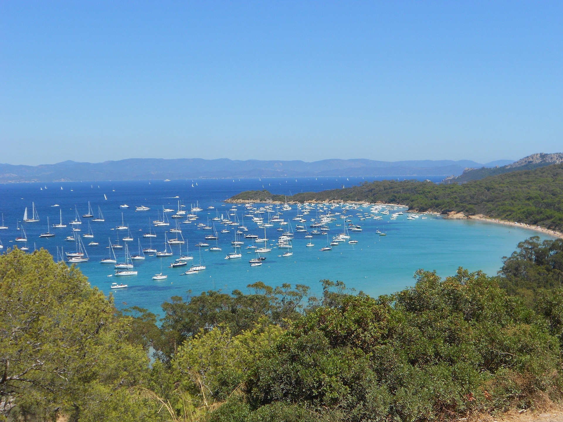 Séminaire sur une île - vue de Porquerolles en Provence